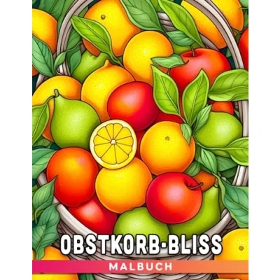 Abbildung von Fruit Basket Bliss Malbuch: Ein aufregendes Ausmalbuch für Kinder Entdecke, kreiere und lerne über Früchte