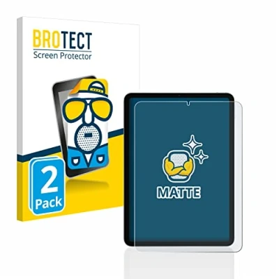 Abbildung von BROTECT Entspiegelungs Schutzfolie für Apple iPad Air 4 WiFi/WiFi Cellular 2020 (2 Stück) Matte Displayschutz Folie, Anti Reflex, Fingerprint
