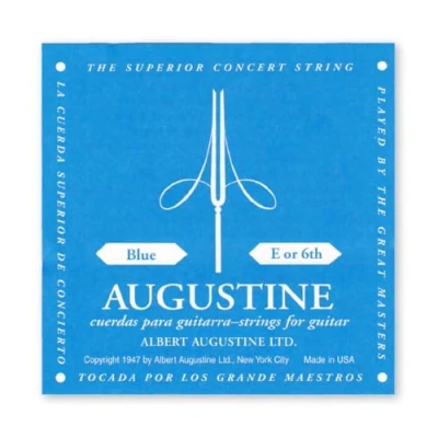 Abbildung von Augustine Blue Label Saiten für Klassik Gitarre E6