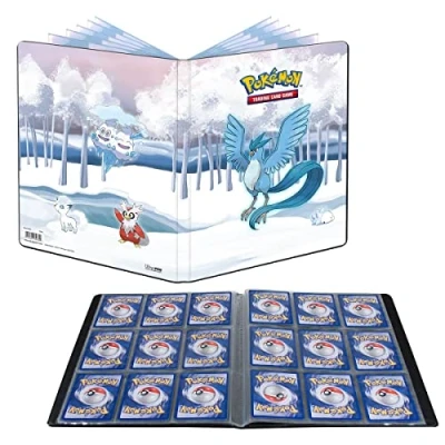 Abbildung von POKÉMON Sammelkarte Sammel Album A4 für 180 Karten Frosted Forest Pokemon