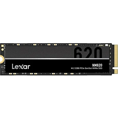 Abbildung von Lexar NM620 1TB SSD, M.2 2280 PCIe Gen3x4 NVMe 1.4 Interne Bis zu 3500MB/s Lesen, 3000MB/s Schreiben, 3D NAND Flash Solid State Laufwerk für PC Enthusiasten und Gamer (LNM620X001T RNNNG)