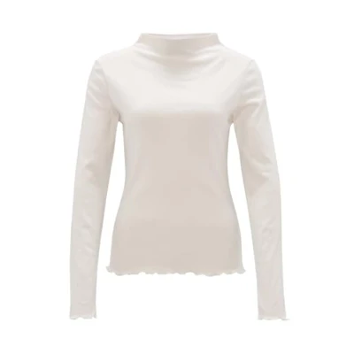 Abbildung von OPUS Langarmshirt Soninchen Strickpullover, Damen, Größe: 36, Ivory