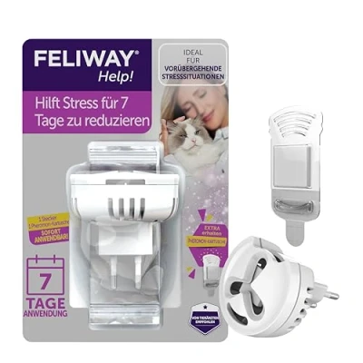 Abbildung von FELIWAY Katzenstreu Help Start Set, Verdampfer + 1 Pheromonkartusche für 7 Tage
