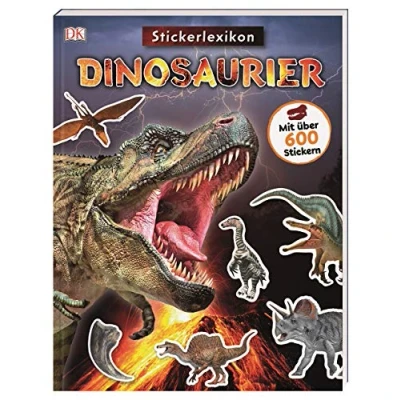 Abbildung von Sticker Lexikon. Dinosaurier: Mit über 600 Stickern. Sachwissen &amp; Stickerspaß in einem. Für Kinder ab 4 Jahren