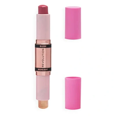 Abbildung von Makeup Revolution Blush &amp; Highlight Stick Rouge, Größe: 8.6 g, Mauve glow