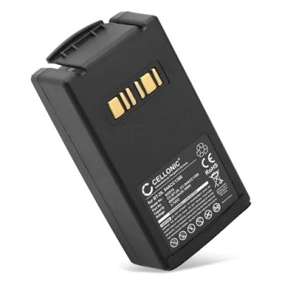 Abbildung von CELLONIC® 3.6V 3.7V Ersatzakku für Datalogic Falcon X3, X3 Plus, X4 Barcode Scanner 94ACC1386 Ersatz Akku 6800mAh Zusatzakku MDE Batterie
