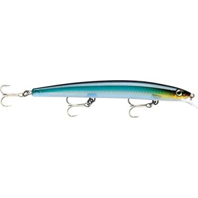 Abbildung von Rapala MaxRap Angelköder Angelzubehör mit aerodynamischem Profil Salzwasser Spinnköder Lauftiefe 0,3 0,9m Fischköder 17cm, 28g Hergestellt in Estland Flake Ayu