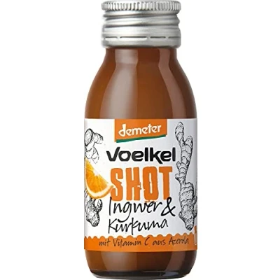 Abbildung von Voelkel Bio Shot Ingwer &amp; Kurkuma (2 x 60 ml)