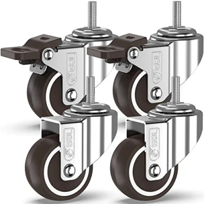 Abbildung von GBL Caster Wheels Möbelrolle Schwere Möbelrollen 50mm M10x25mm Gewinde