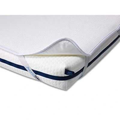 Abbildung von AeroSleep SafeSleep 3D Matratzenschoner Matratzenschutz für Kinder und Baby Matratzen Bett 119 x 70 cm Freie Atmung Wärmeregulierung Antiallergen Weiß