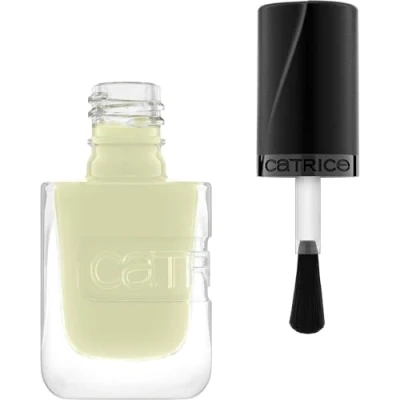 Abbildung von Catrice GEL AFFAIR Nail Lacquer, Nagellack, Nr. 032, Grün, langanhaltend, Einfach zu entfernen, glänzend, vegan, ohne Mikroplastikpartikel, Konservierungsstoffe, Parfüm, 1er Pack (10.5ml)