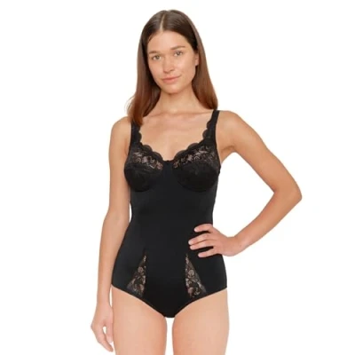 Abbildung von SUSA Body ohne Bügel Latina I Shapewear Damen stark formend Frauen Mieder Softer Bodysuit mit Shaping Effekt Formt Taille, Bauch und Po, 100D