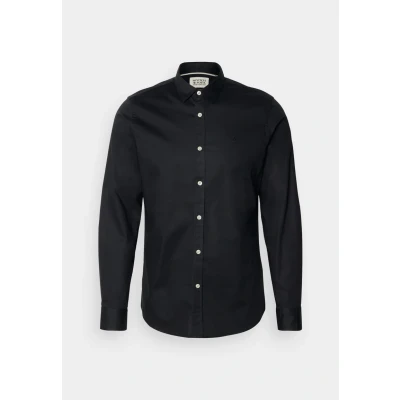 Abbildung von Scotch &amp; Soda CORE Solid Businesshemd, Herren, Größe: Medium, Blue