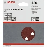 Abbildung von Schleifblatt C430 Expert for Wood and Paint, Ø 125mm, K120