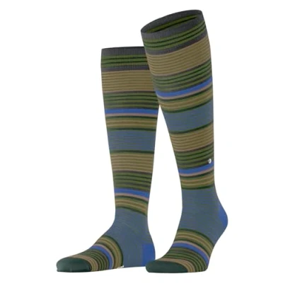 Abbildung von Burlington Stripe Kniestrümpfe, Herren, Größe: 40 46, Cactus