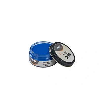 Abbildung von TRG the One Shoe Cream, Creme für Leder und Kunstleder, Blau (122 Daphne), 50 ml