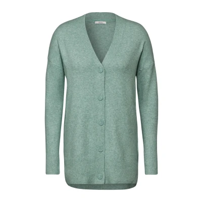 Abbildung von Cecil Kuscheliger Strickjacke, Damen, Größe: Medium, Grün
