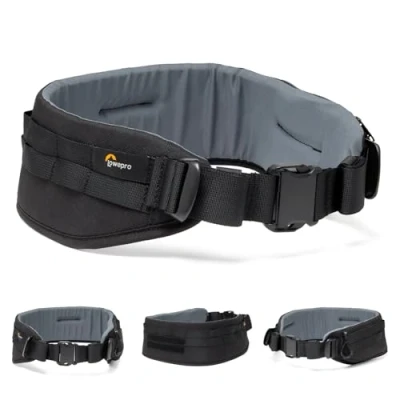 Abbildung von Lowepro ProTactic III Zubehörgürtel, kompatibel mit Kamerarucksack 350/450 III, Toploader Objektivtaschen Modulares System, Sliplock Verbindung Schlaufe, Hüftgurt für Kamerazubehör,
