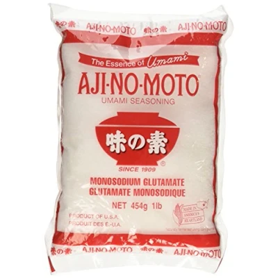 Abbildung von Aji No Moto AJINOMOTO Monosodium Glutamate Umami Seasoning 454g / 1LB 16oz HALAL by CO., INC. TOKYO, JAPAN