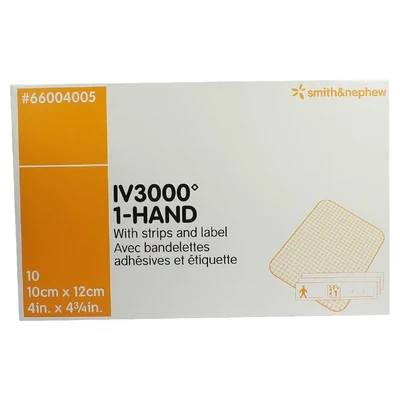 Abbildung von Opsite IV 3000 10x12 cm transp.Kanülenfi 10 St