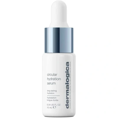 Abbildung von Circular Hydration Serum Travel 10ml hydrierendes mit hochkonzentrierter Hyaluronsäure. Spendet sofort Feuchtigkeit &amp; füllt die Feuchtigkeitsreserven von innen auf.