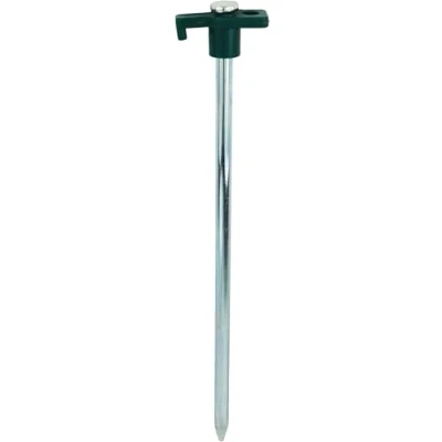Abbildung von Cao Camping 6 x Erdnägel für Harte Böden, 250 mm, Weiß, 25 cm