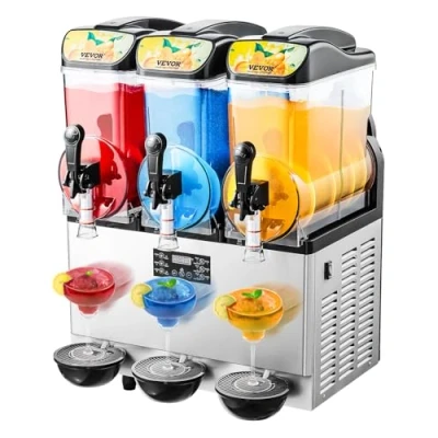 Abbildung von VEVOR Kommerzielle Slushy Maschine 15Lx3 Margarita Smoothie Frozen Drink Maker