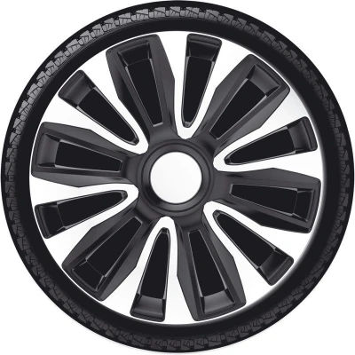 Abbildung von AutoStyle PP 5093SB Radblenden 13Zoll schwarz/silber