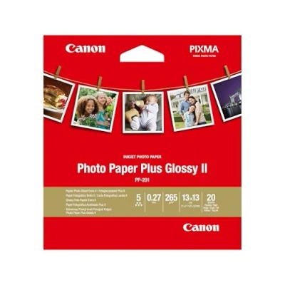 Abbildung von Canon PP 201 photo paper plus glossy II 265 grams 13 x cm (20 vel) Fotopapier