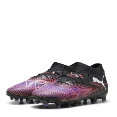 Abbildung von Puma Future 8 PRO FG/AG Unisex Fußballschuh Nocken für Kinder, Größe: 37, Black/white/glowing red Schuhe