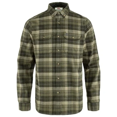 Abbildung von FJALLRAVEN F81373 620 662 Singi Heavy Flannel Shirt M Green Deep Forest XXL