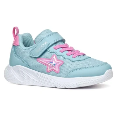 Abbildung von Geox Sprintye Lauflernschuh für Kinder, Größe: 39, Sky fuchsia Schuhe