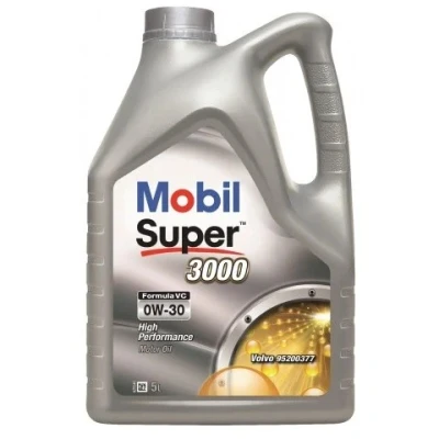 Abbildung von Mobil Super 3000 Formula VC 0W 30 5l Motoröl 153695 HONDA: ACCORD 8 Kombi, CIVIC Hatchback, CR V 4, RENAULT: LAGUNA 2, CLIO TWINGO 1