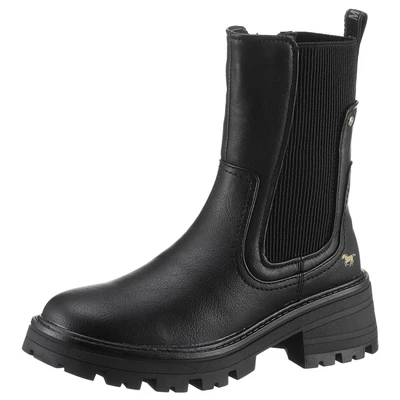 Abbildung von Mustang Stiefelette, Damen, Größe: 36, Schwarz 9 Schuhe