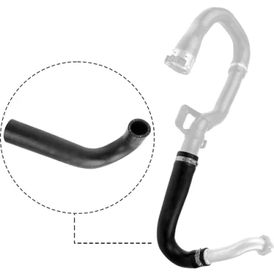Abbildung von GATES 09 0679 Ladeluftschlauch PE (Polyethylen) OPEL: Corsa D Schrägheck