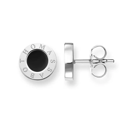 Abbildung von Thomas Sabo Ohrstecker Classic Schwarz 925 Sterling Silber H1859 024 11