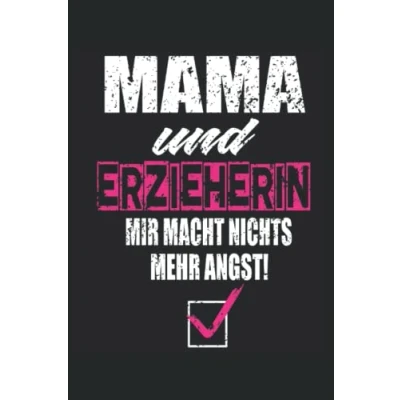 Abbildung von Erzieherin: Notizbuch A5 Kariert zum planen, organisieren und notieren
