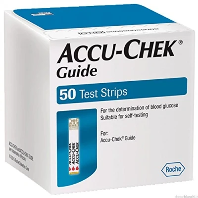 Abbildung von ROCHE DIABETES CARE ITALY SpA Accu Check Guide 50 Teststreifen günstiger Reimport