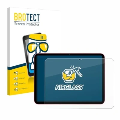 Abbildung von BROTECT Schutzglas für Apple iPad 10.9&quot; WiFi Cellular 2022 (10. Gen.) Schutzfolie Panzer Folie Glas [Extrem Kratzfest 9H, Anti Fingerprint,