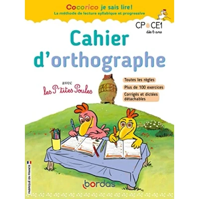 Abbildung von Cocorico je sais lire ! Cahier d&#039;orthographe avec les P&#039;tites Poules: CP et CE1