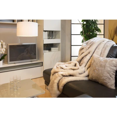 Abbildung von Star Home Textil Wohndecke &quot;Polarfuchs&quot;, besonders weich, Kuscheldecke