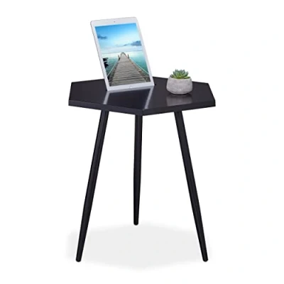 Abbildung von relaxdays Beistelltisch mit Tablet Halter