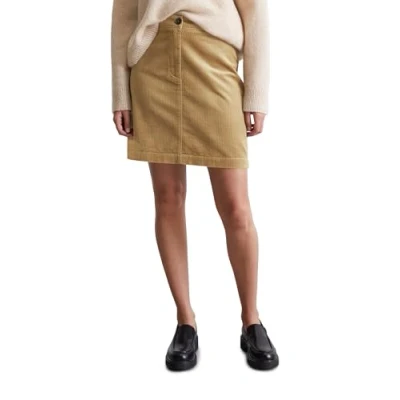 Abbildung von Marc O&#039;Polo Sportive Details Alinienrock, Damen, Größe: 46, Soft mocca