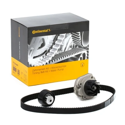 Abbildung von CONTITECH CT1049WP1 Wasserpumpe + Zahnriemensatz 124 FIAT: Tipo Limousine, Kombi, Schrägheck, ABARTH: 500C / 595C 695C Cabrio, Punto