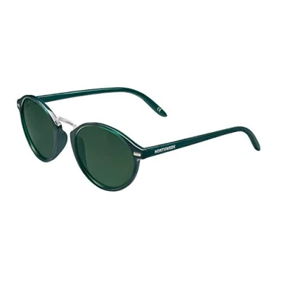 Abbildung von NORTHWEEK Unisex Erwachsene VESCA KUTA Sonnenbrille, Grün (Transparente Dark Green), 132.0