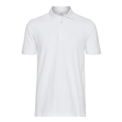 Abbildung von Solid Sdathen Poloshirt, Herren, Größe: Large, White
