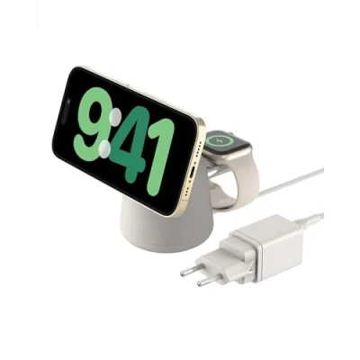 Abbildung von Belkin Wireless BOOST CHARGE PRO Qi2 Ladestation 15W,sand