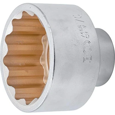 Abbildung von BGS 7466 Steckschlüssel Einsatz Zwölfkant 20 mm (3/4&quot;) SW 70