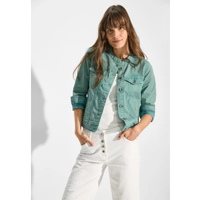 Abbildung von Cecil Jeansjacke, Damen, Größe: XXL, Grün