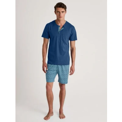 Abbildung von Calida SET Pyjama, Herren, Größe: Medium, Pottery blue